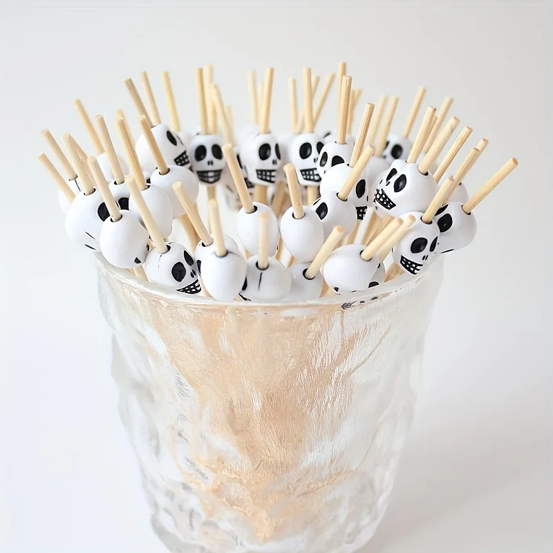 Halloween Party Supplies - 100 palitos de cocktail com tema
