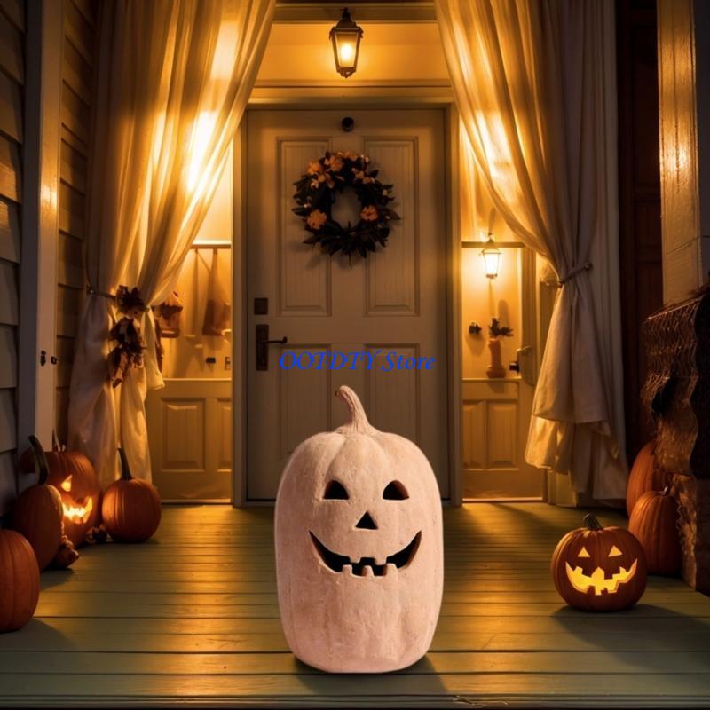 367A Halloweens Pumpkin Lanter - Halloween Pumpkin Decor Led avaliação e preço