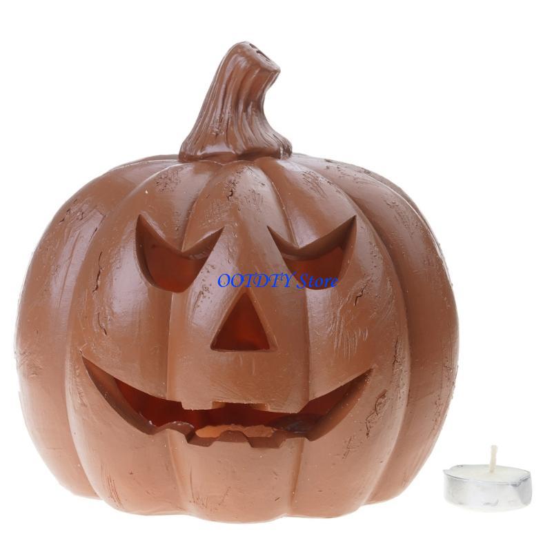 367A Halloweens Pumpkin Lanter - Halloween Pumpkin Decor Led avaliação e preço