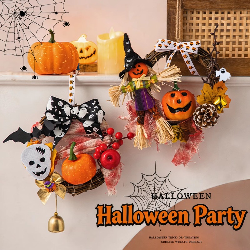 Kit de Guirlanda de Halloween  - Halloween Pumpkin Decor Led avaliação e preço