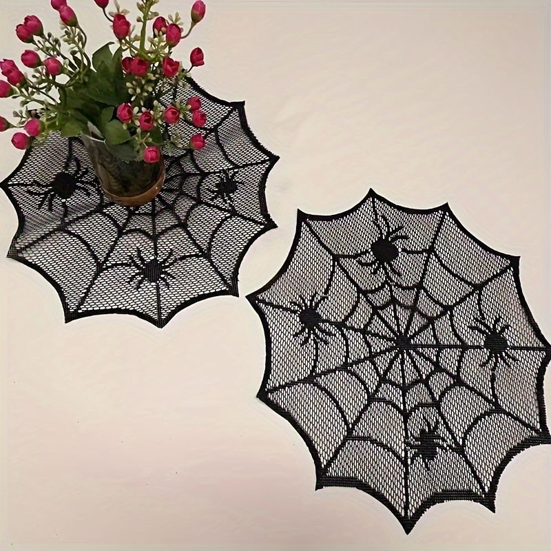 VIKAMA Halloween Tapete de Mes - Spider Web Halloween Decoration avaliação e preço