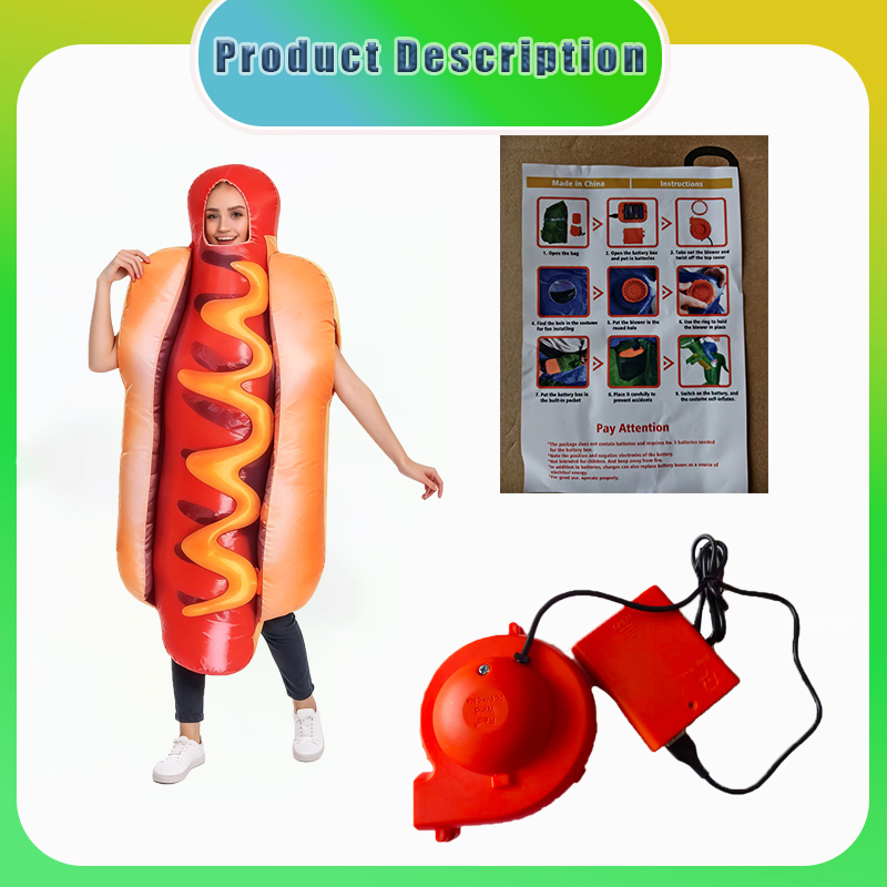 Fantasia de cachorro-quente pa - Halloween Costume Adult avaliação e preço